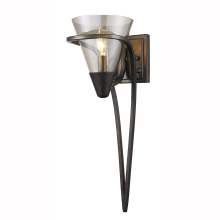 Golden 1648-1W BUS - Wry Lighting Olympia 1-light Wall Sconce in Burnt Sienna